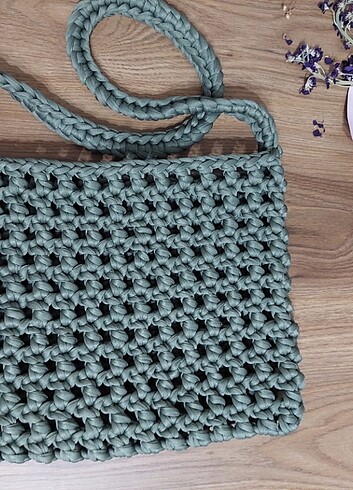 Pinterest Penye İp Örgü Çanta