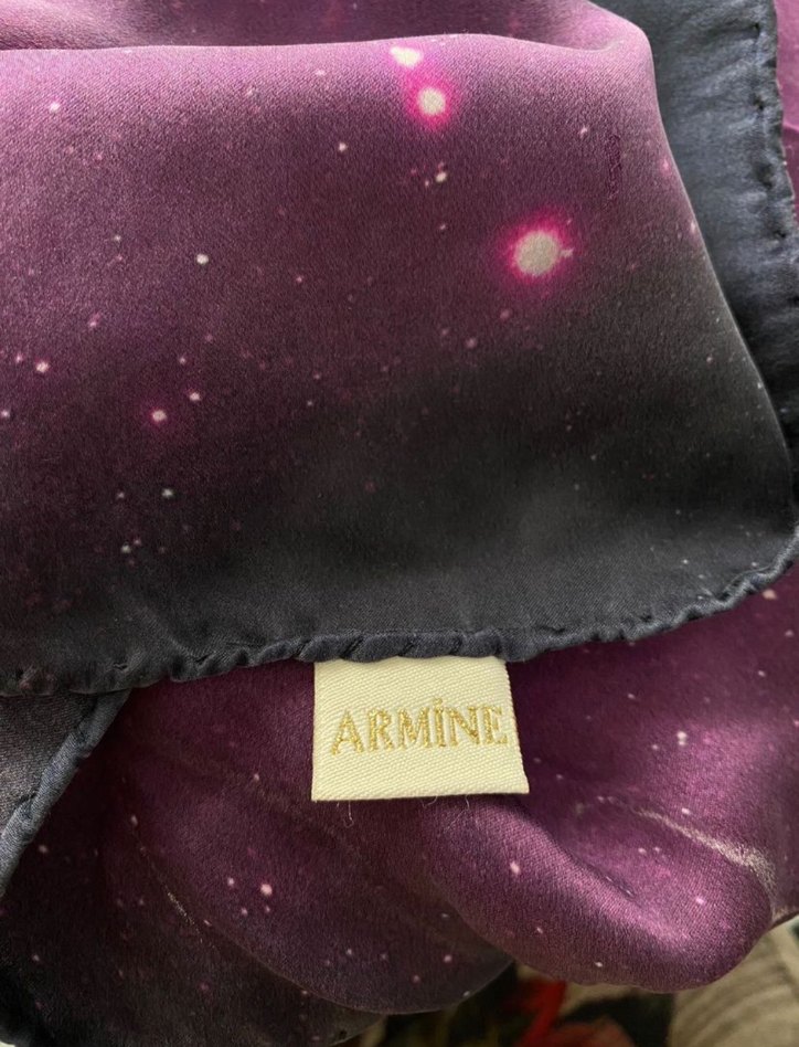 yüzde yüz ipek armine eşarp - Görsel 2