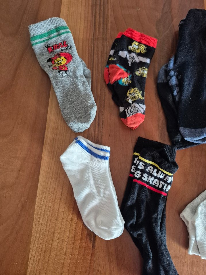 Erkek Çocuk Çok Renkli Çorap Seti - Görsel 2