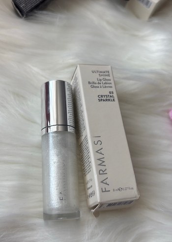 Beden Renk Farmasi Ultimate Shine Lip Gloss 03 Crystal Sparkle