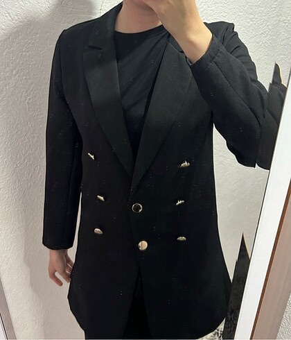 Zara Siyah blazer ceket