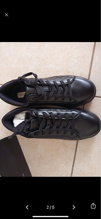 Nine West Siyah ayakkabı