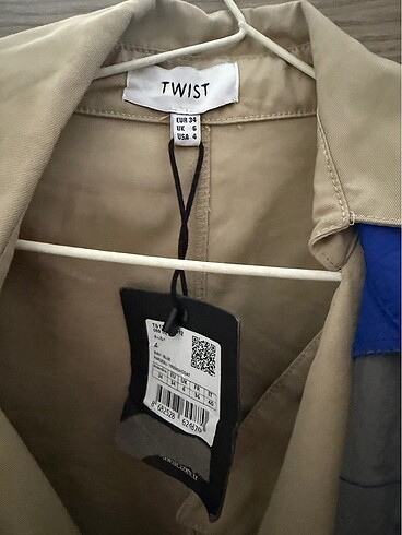 xs Beden lacivert Renk Twist trenç