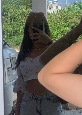 H&M çiçekli crop