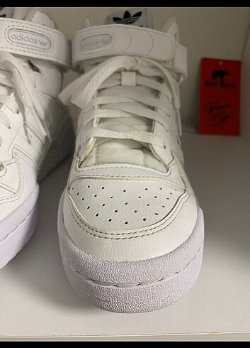 36,5 Beden beyaz Renk adidas forum mid j