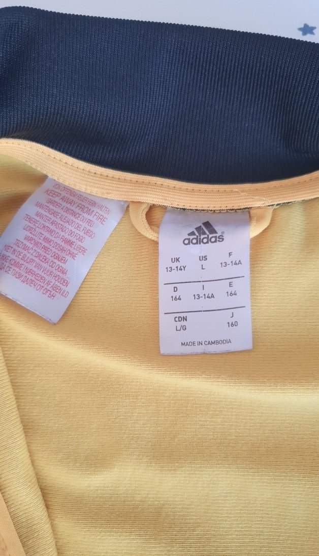 Sarı Siyah Fermuarlı Atletik Ceket - Görsel 4