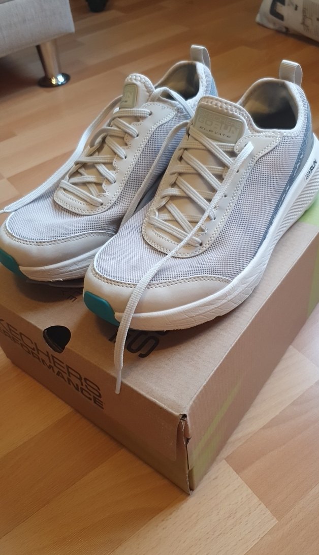 Beyaz Gri Spor Kadın Sneaker - Görsel 2