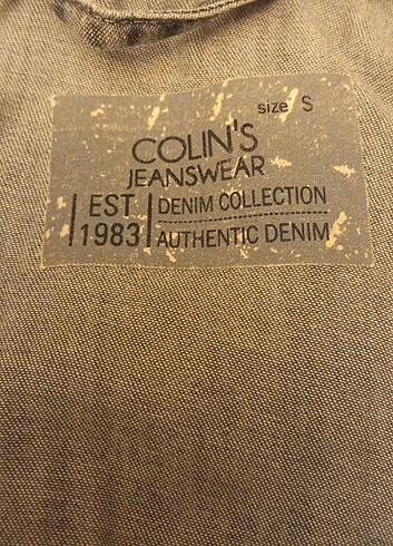 Colins jeanswear erkek kot gömlek 