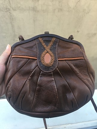 diğer Beden Kahverengi Vintage Çanta