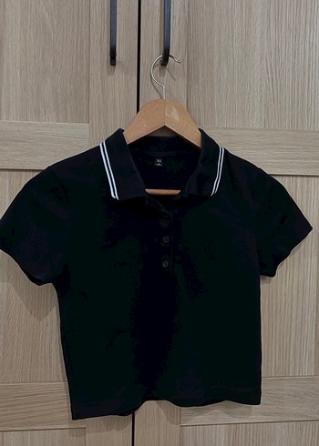 Uniqlo Gu Marka Siyah Polo Tisort