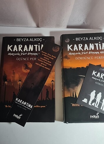  Karantina serisi 4 kitap