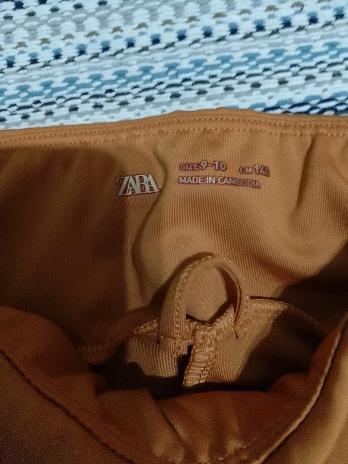 Çok Renkli Bel Detaylı Uzun Kiz çocuk Tayt - Görsel 2