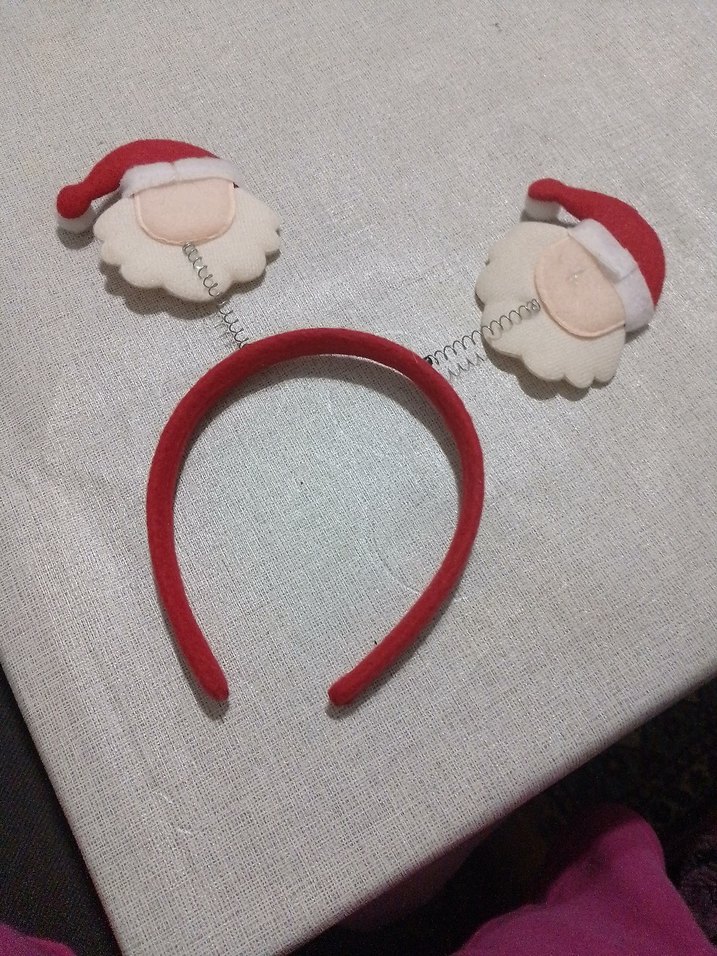 Renkli Nakışlı Noel Temalı Çocuk Taç - Görsel 2