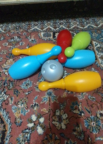 Renkli Bowling Oyuncak Seti - Görsel 2