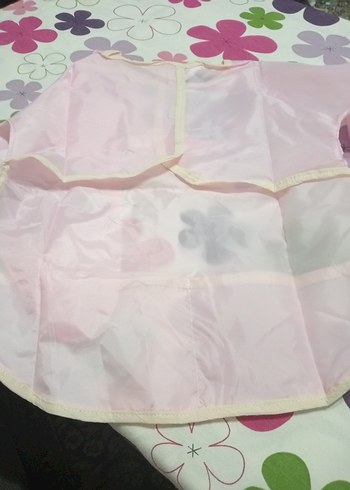 Colorland Kırmızı Bebek Önlüğü - Görsel 5