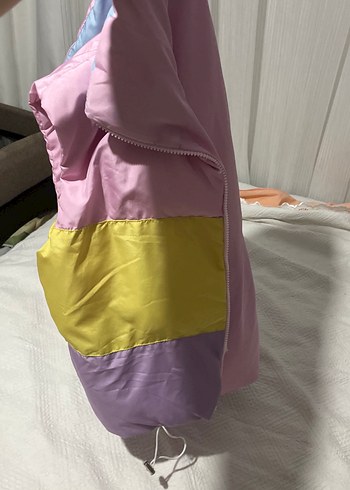 m Beden Renkli Pastel Kapitone Kadın Yelek