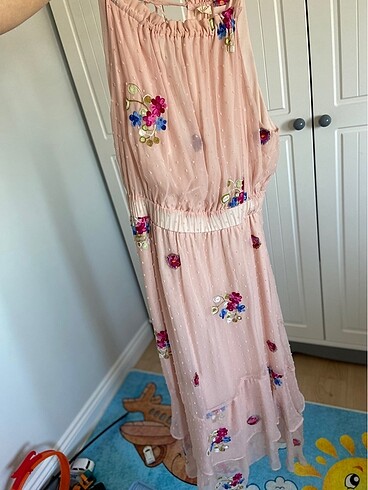 Abiye yazlık elbise - Görsel 6