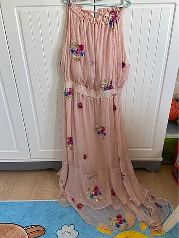 Abiye yazlık elbise - Görsel 5