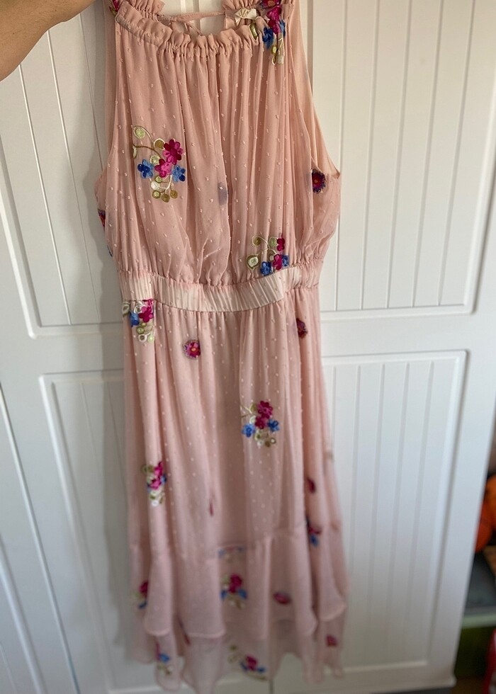 Abiye yazlık elbise - Görsel 2