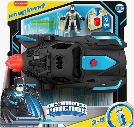 Imaginext® DC Super Friends? Işıklı Ve Sesli Batmobil - Görsel 6