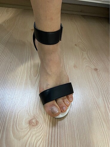 Dolgu topuk yazlık ayakkabı - Görsel 5