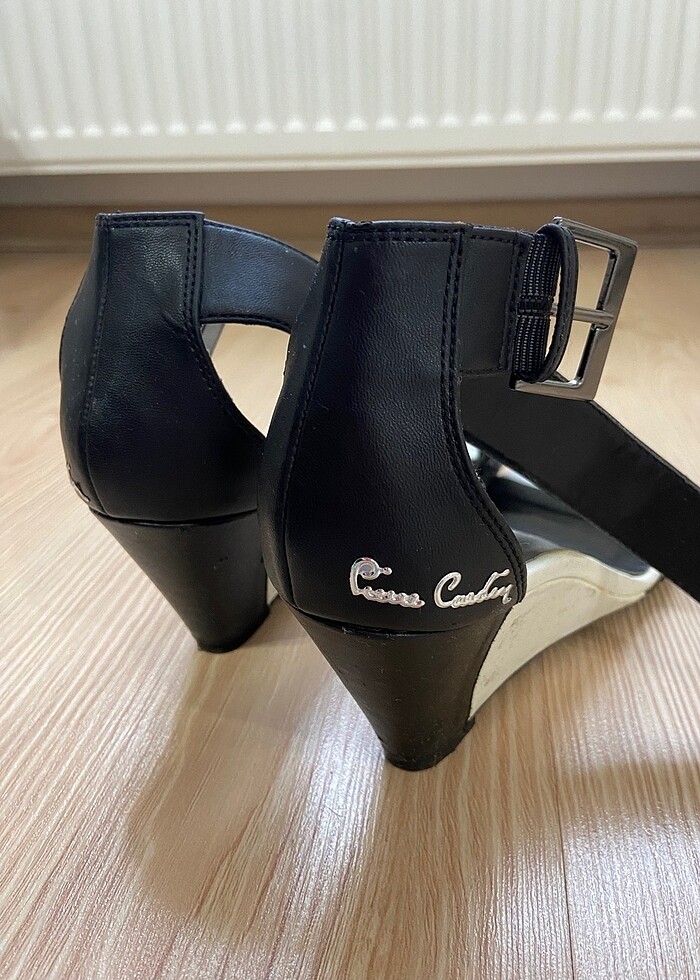 Dolgu topuk yazlık ayakkabı - Görsel 4