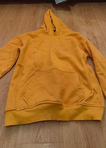 Car Shoe Sarı Kadın Oversize Sweatshirt