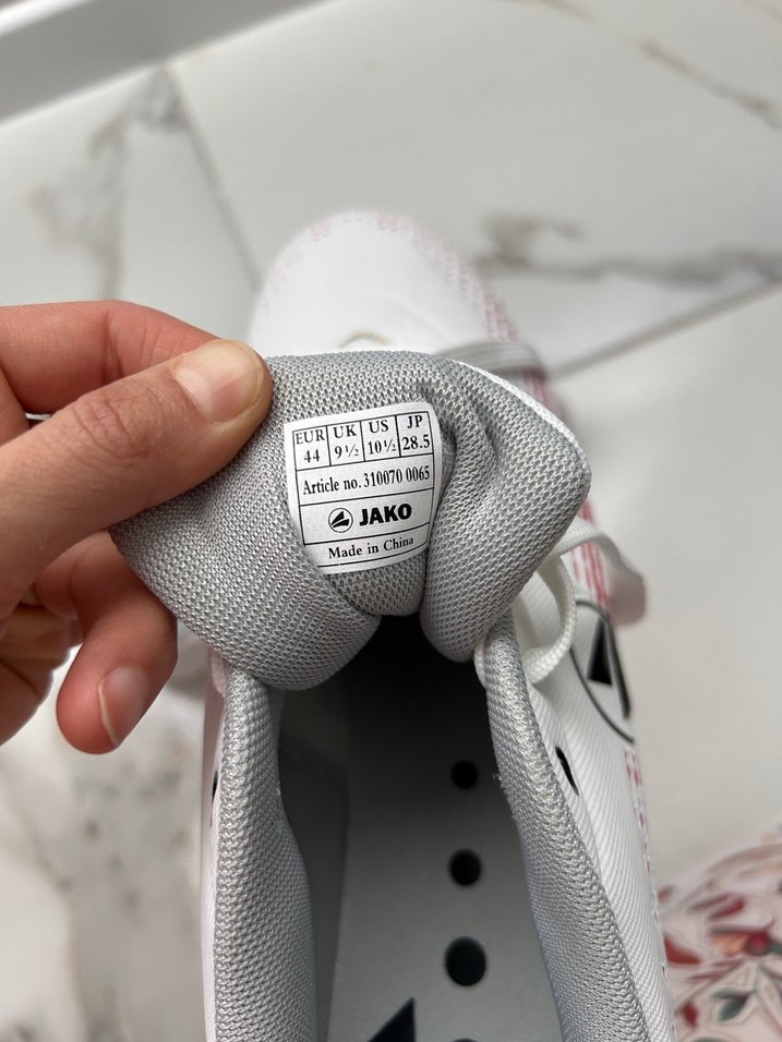 Erkek Beyaz Sokak Stili Futbol Ayakkabısı krampon - Görsel 4