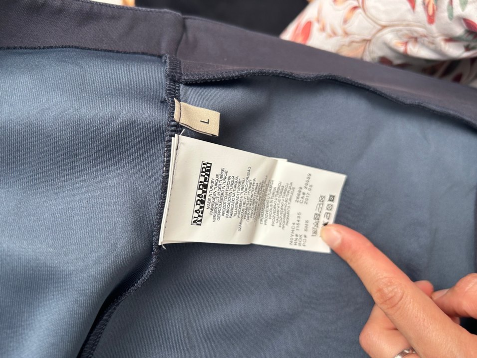 Gri Fermuarlı Midi Hamile Ceketi - Görsel 3