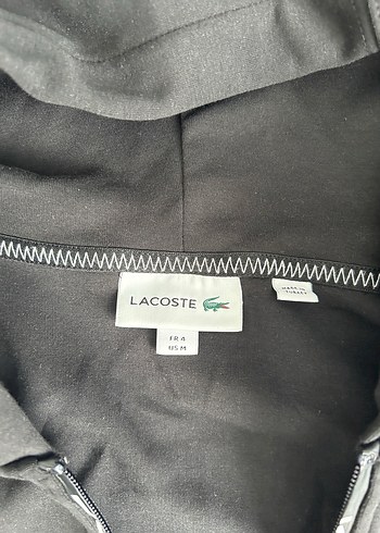 Lacoste Gri Kapüşonlu Fermuarlı Erkek Sweatshirt