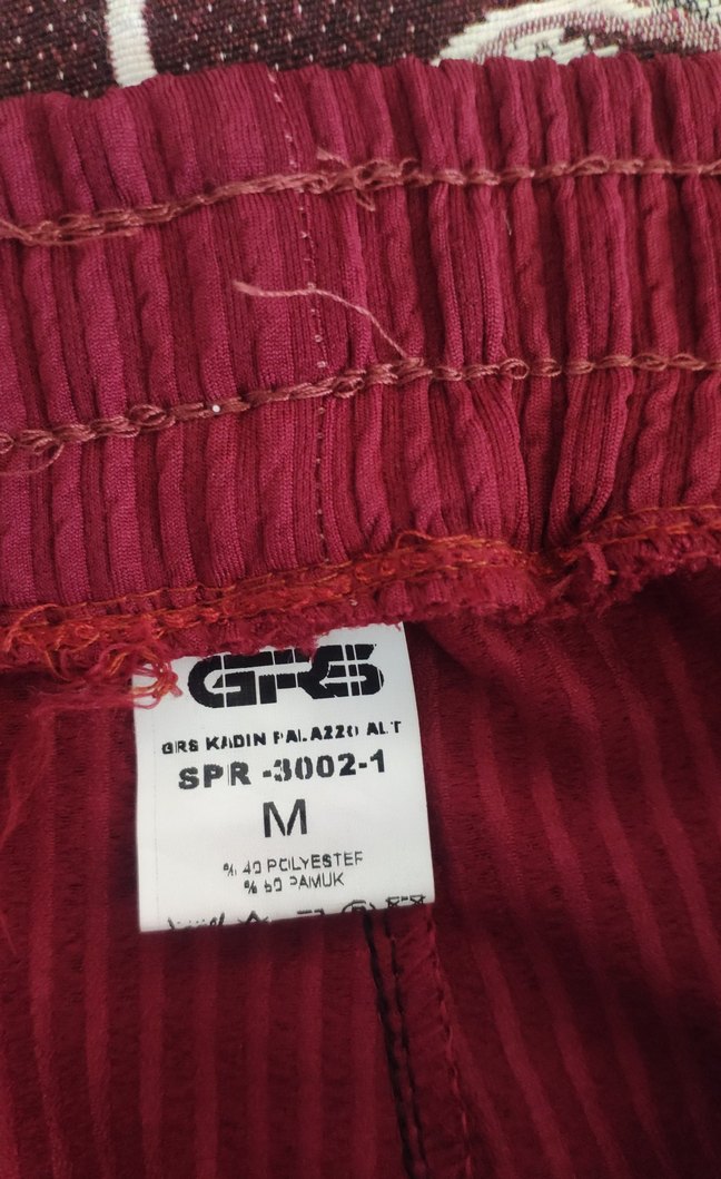 Kadın Pileli Rahat Kumaş Pantolon - Görsel 4