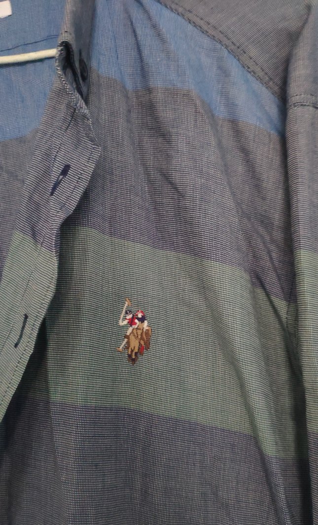 U.S. Polo Assn. Gri Slim Fit Erkek Gömlek - Görsel 3