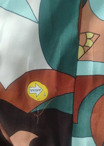 Desenli Uzun Kollu Bohem Kadın Tulum - Görsel 4