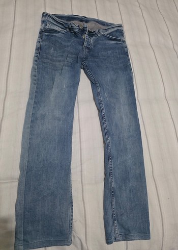 Erkek Mavi Denim Regular Fit Kot Pantolon - Görsel 2
