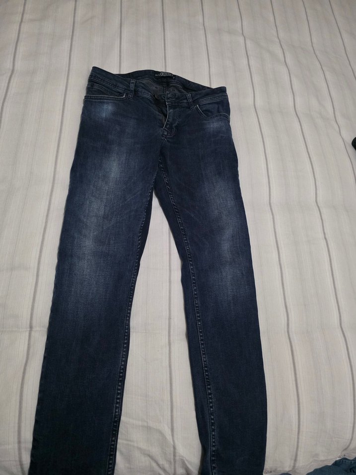 Gri Erkek Regular Fit Denim Jean - Görsel 3