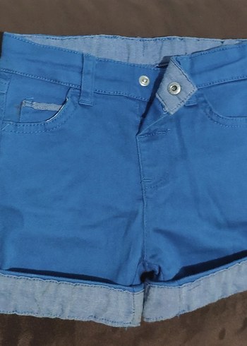 LC Waikiki Erkek Çocuk Mavi Denim Şort