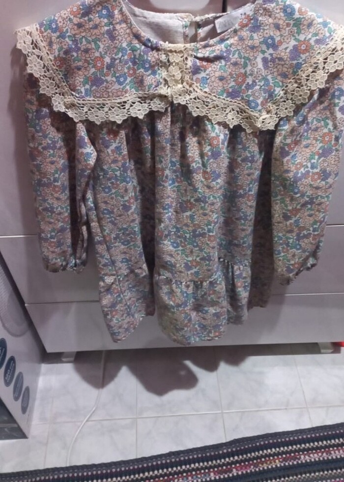 Zara kız çocuk elbise. - Görsel 2