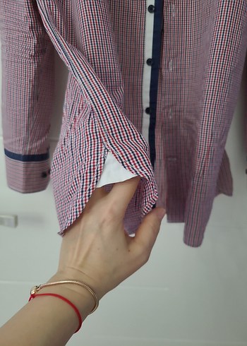 Fabrika Düğmeli Erkek Gömlek - Görsel 4