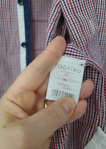 Fabrika Düğmeli Erkek Gömlek - Görsel 5