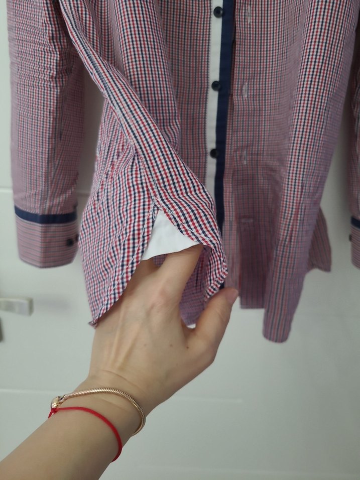 Fabrika Düğmeli Erkek Gömlek - Görsel 4