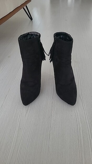 38 Beden NUBUK topuklu bot