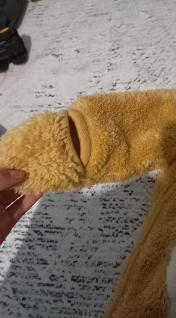 Kahverengi Kürklü Bebek Tulumu - Görsel 3