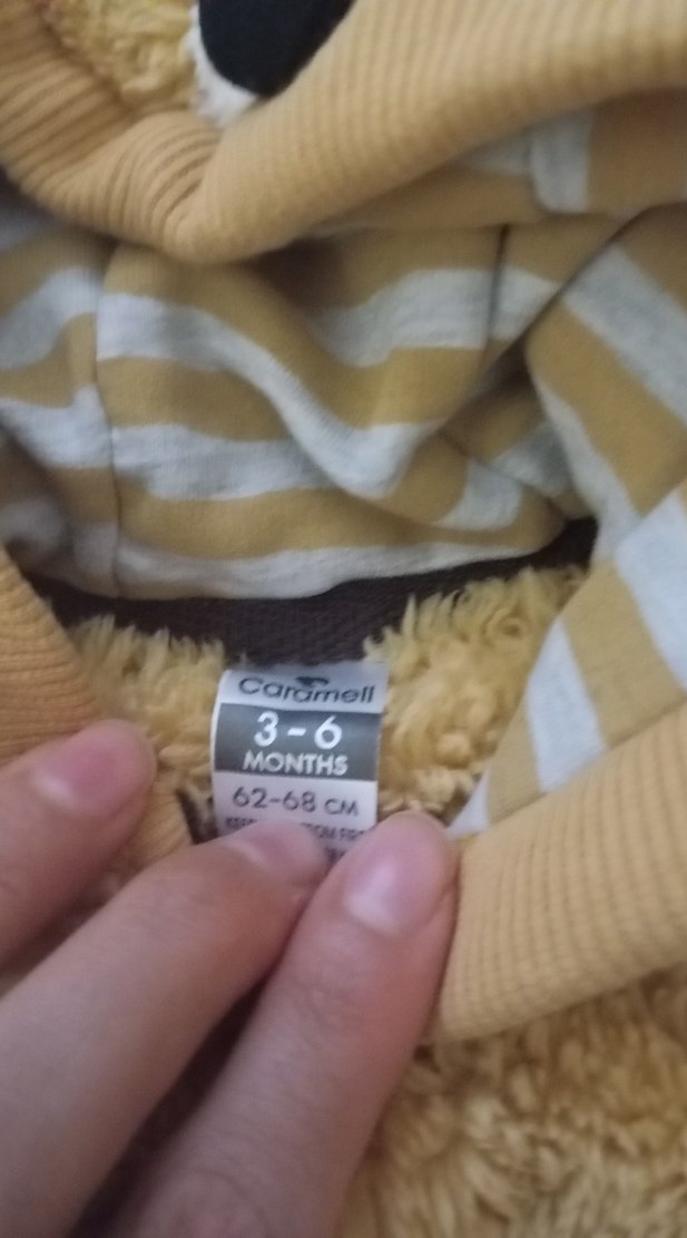 Kahverengi Kürklü Bebek Tulumu - Görsel 4