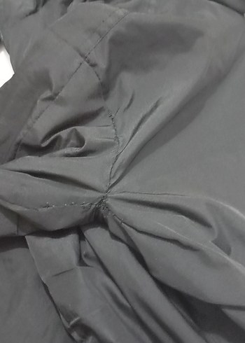 Erkek Siyah Fermuarlı Midi Yağmurluk - Görsel 3