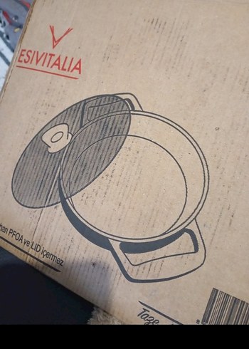 Siyah Granit Görünümlü 3'lü Tava Seti - Görsel 3