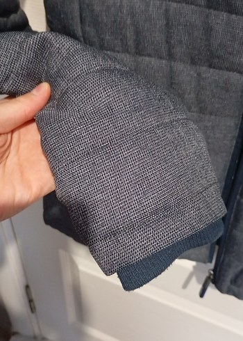 Gri Fermuarlı Erkek Ceket COLN - Görsel 3