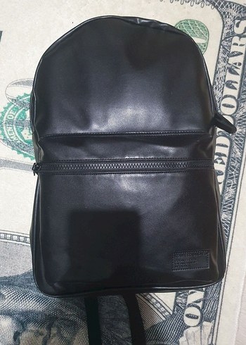 Lcw Siyah Deri Sırt Çantası - Görsel 4
