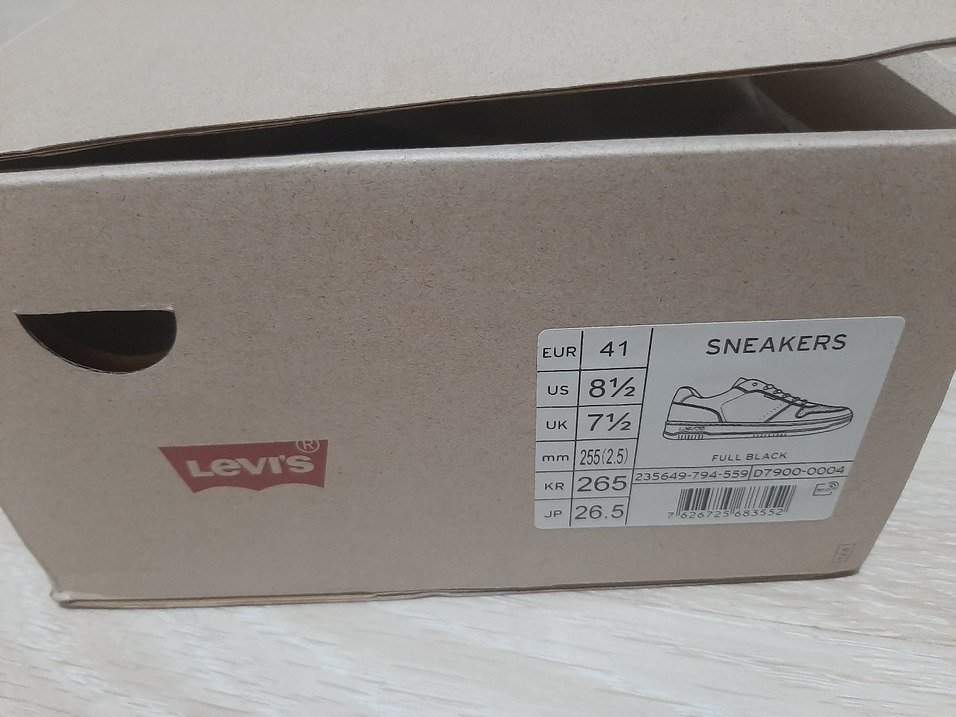 Levi's Siyah Erkek Spor Ayakkabı 41 numara - Görsel 5