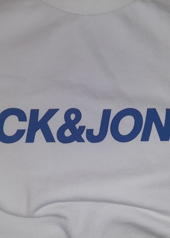 Jack & Jones Beyaz Basic Sweatshirt xl - Görsel 3