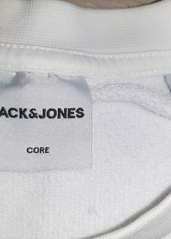 Jack & Jones Beyaz Basic Sweatshirt xl - Görsel 5